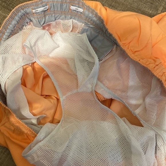 NWT Mens Croft and Barrow 7.5 Solid Swim Shorts In Cantaloupe | 2X NWT - Picture 8 of 10